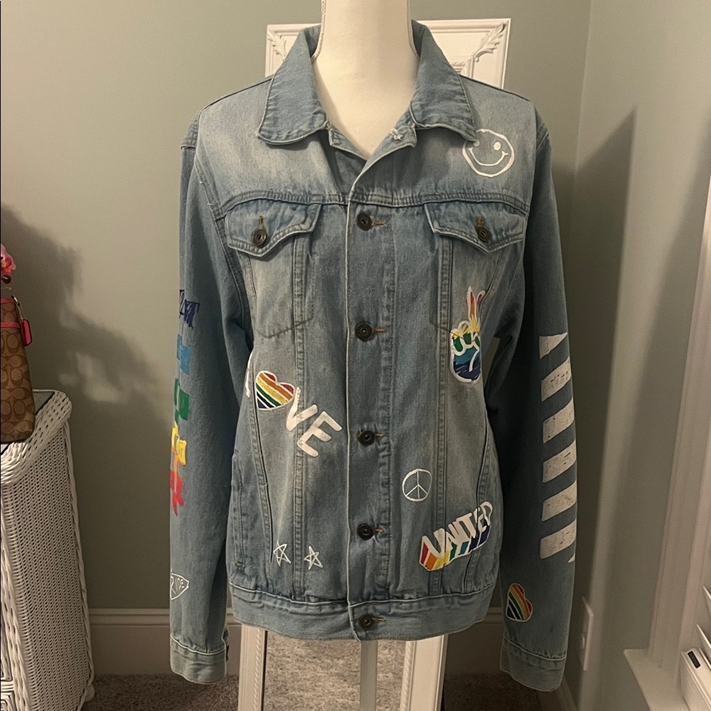 Brooklyn Cloth Mfg. Co Jean jacket, size M.
